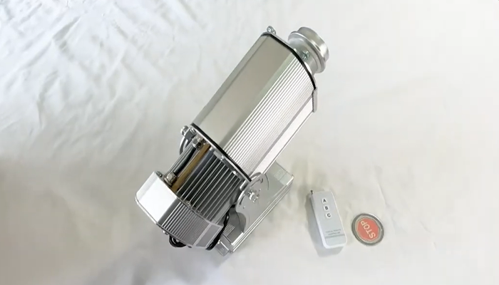 LD-80S-IP gobo projector and light detail display