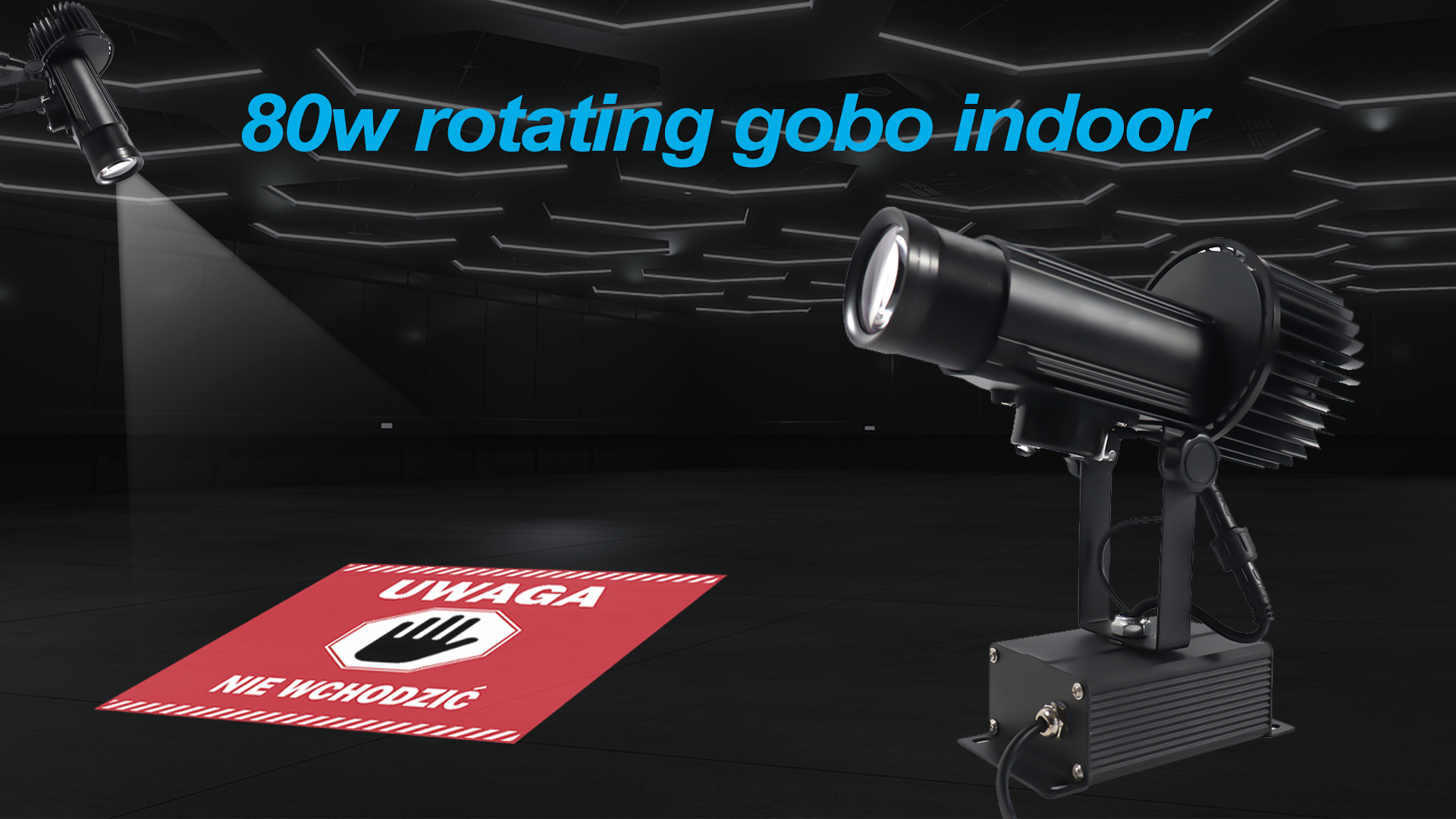 BL-80R Rotating GOBO Projector