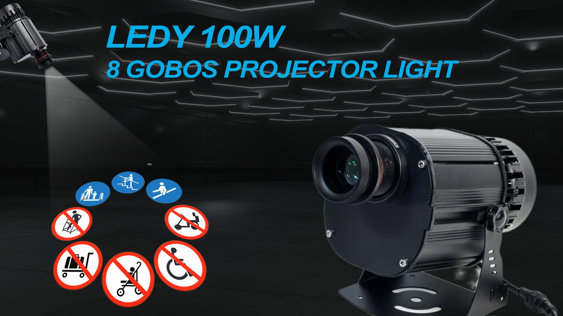 BL-100X8-IP Eight Images Switching Gobo Projector