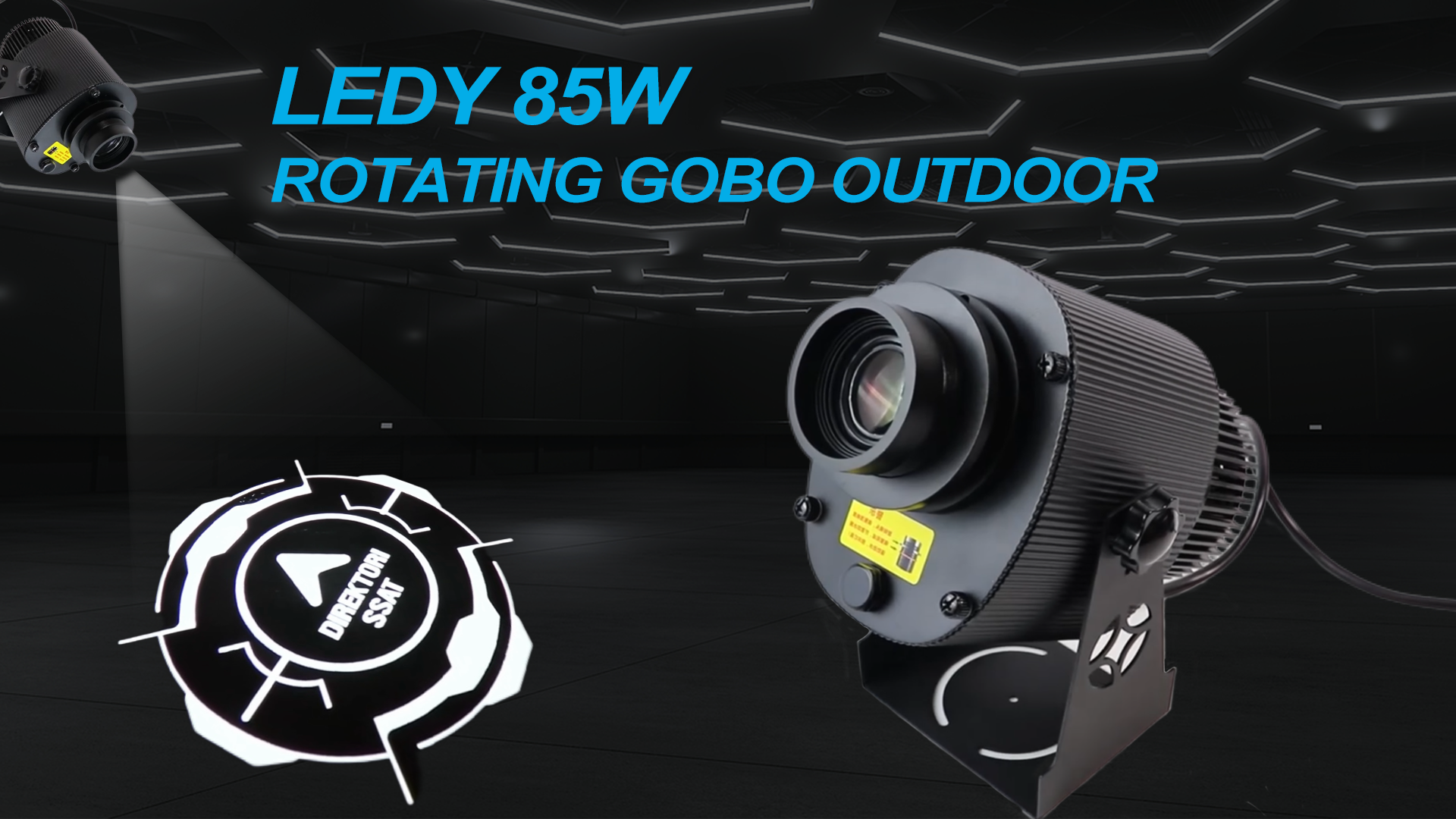 ML-85R-IP logo gobo projector