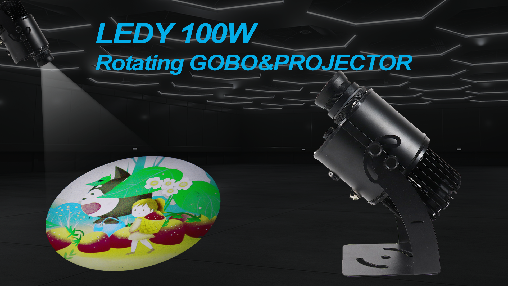 ML-100R-IP Rotating Gobo Projector
