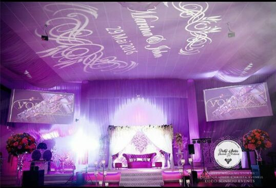 wedding projector